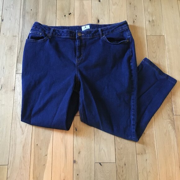 D/C Jeans Dark Navy Blue Women's Jeans 20P - Picture 1 of 12